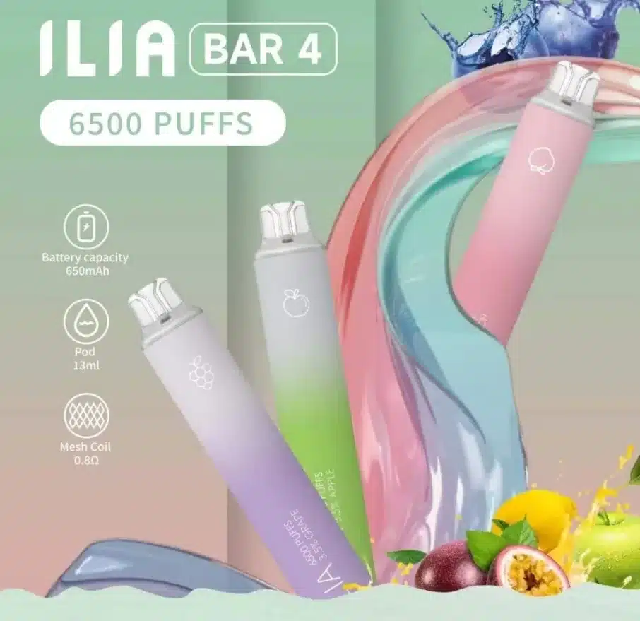 ilia一次性電子煙