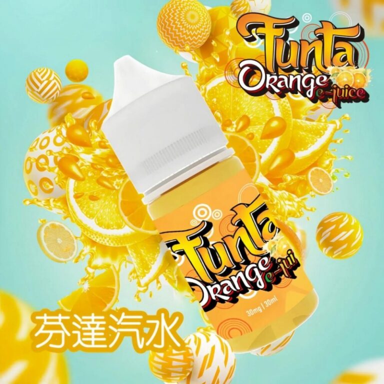 FUNTA芬達橘子汽水口